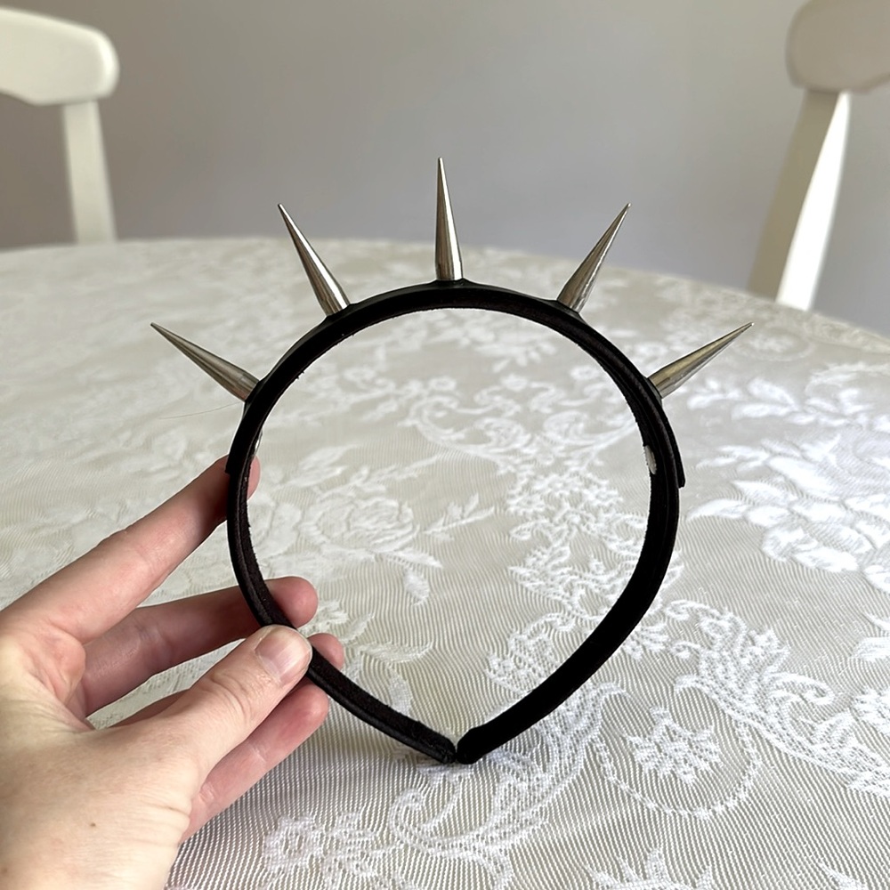 Spiked headband